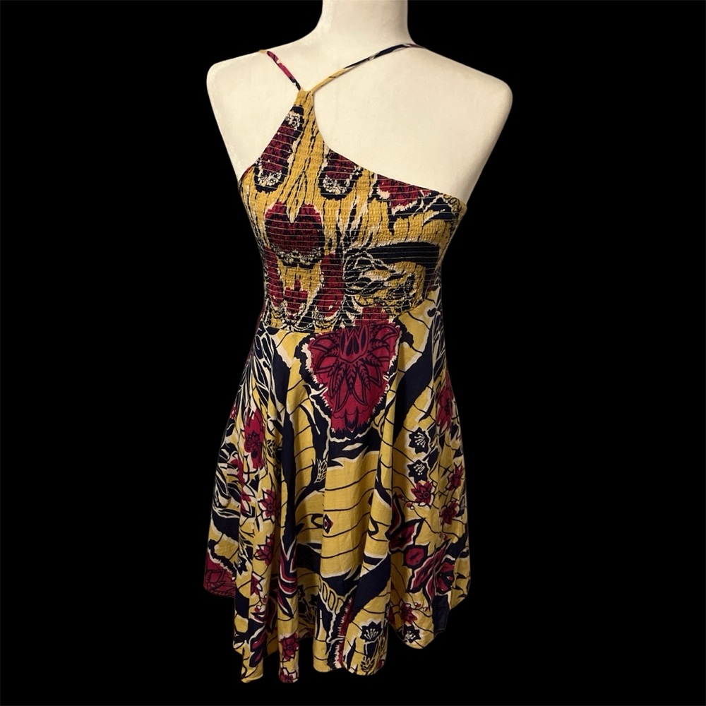 Yellow Lightweight One Shoulder Sundress